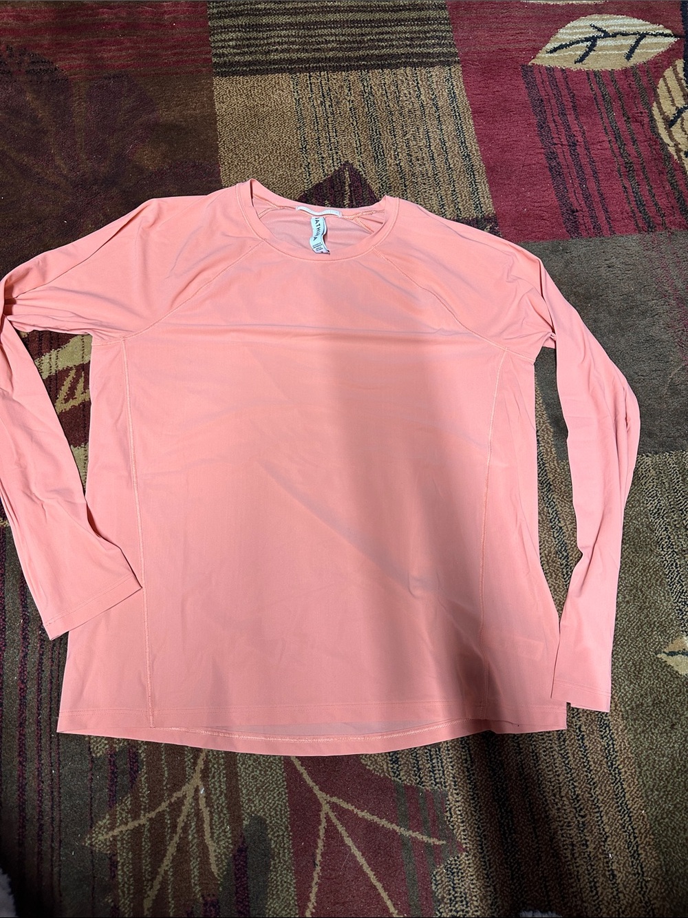 Athleta Peach Dri-fit long sleeve - size medium